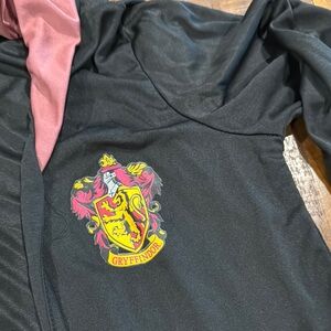 Harry Potter Gryffindor Black and Red Robe Size: Child Large